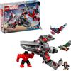 LEGO Marvel Captain America Contro Red Hulk Set Di Costruzione Della Battaglia