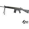 JING GONG Fucile elettrico da softair T3-K4 modello G3 SG1 con bipiede, colore nero - J.G. Works