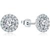 JO WISDOM Orecchini in Argento 925 Donna con 3A Zirconia cubica,Gioielli per le Donne