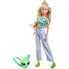 Simba Steffi Love Space Fashion - Bambola alla moda con vestito futuristico e zaino apribile, 29 cm, gioco di ruolo alla moda per bambini dai 3 anni in su