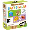 HEADU - Wooden Game Baby Similar - Classifica e Confronta Giocando | Gioco Educativo in Legno 1-3 Anni, Animali Frutta e Veicoli, Prime Classificazioni, Idea Regalo, Made in Italy