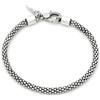 Giovanni Raspini / Uomo / bracciale maglia popcorn misura L / argento - 12580L