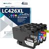 LCL Cartucce d'inchiostro Compatibile LC-426 LC426 XL LC426XL LC426BK LC-426XLBK LC-426XLC LC-426XLM LC-426XLY (4Pack-KCMY) Sostituzione per BROTHER MFC-J4335DW MFC-J4340DW MFC-J4535DW MFC-J4540DW