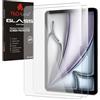TECHGEAR Confezione da 2 pellicole protettive in vetro temperato per iPad Air 13 2026 (M4), 2025 (M3), 2024 (M2), ultra trasparente, HD, per tablet e tablet [9H resistente ai graffi] superficie