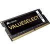 Corsair Value Select SODIMM 16GB (1x16GB) DDR4 2133MHz C15 Memoria per Laptop/Notebook , Nero