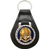 Family-crests Portachiavi In Cuoio Dei 14° Hussars Del Re Inglese