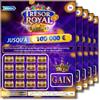 NOZHAM® X5 Biglietti Falsi Gratta Vincitore 20.000€ - Scherzo Divertente e Ripieno Originale - Gag per Intrappolare i tuoi amici e familiari - Regalo umoristico, Trappola per Compleanno, EVG, Sera