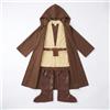 Morph Costume Tunica con Cappuccio e Spada da Bambino, Mantello Guerriero Marrone, Costume Halloween Cosplay Bambini, XL
