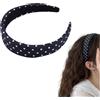 Guqqeuc Fascia Di Halloween A Pois Per Donne Ragazze Bandana Bianco Per Halloween