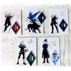 Capcom Lotto di 5 portachiavi con supporto acrilico Devil May Cry Capcom Store esclu...