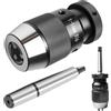 Leikurvo Portabrocas senza chiave B16 (1-16 mm) con mandrino conico MK2/MT2, mini portabrocas di precisione MK2/MT2 per tornio, trapano, tornio