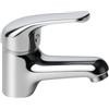 MP-SHOP IT Rubinetto Lavabo Bagno Monoforo con Piletta di Scarico 1"1/4 Stile Classico | Miscelatore Acqua Calda e Fredda | Ottone Cromato | Attacco 3/8 | Kit Completo Installazione Facile