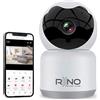 RIINO Telecamera di sorveglianza WiFi Interno, Full HD 2MP, Baby Phone Audio Video, Visione Notturna 8-10M