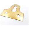 LagunaProject Piastre in vetro per specchietti da 32 mm, placcate in ottone, fissaggio sicuro per specchi, confezione da 50