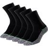 Kodal Calzini Sportivi in Rame infuso per Uomini e Donne, Traspiranti e antiodore, 4/5 Paia, Uomo, Multicolor-4 Pairs, 10-13/Shoe:6-12