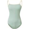 ROYAL SMEELA Body da balletto senza maniche adulto body di danza classica con schiena scoperta donna