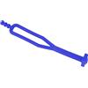 Akozon Accessorio per Montaggio su Moto, Cinturino in Gomma Laterale Akozon, Cinturino per Batteria in Gomma per Cavalletto Laterale (BLUE)