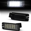 Car Passion Kit luci led targa compatibile con Volkswagen Golf 5 6 7 Seat Porsche posteriori canbus NO ERRORE 18 SMD 6000K luce bianco ghiaccio placchetta lampada ricambio (Volkswagen - Seat - Porsche)