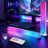 IKERY RGB+IC LED Lightbar, Dreamcolor Ambiente Barra luminosa, sincronizzazione musicale, 16 milioni di colori, dimmerabile, controllo tramite app e telecomando, retroilluminazione per TV, PC Gaming