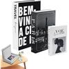 OUTALIZ 3 Libri Decorativi, Moderno Decorazioni Libri, Set di Libro Decorativi, Libro Decorativo di Moda, per Decorazione Della Casa, per Decorazione Della Casa, Ideale per Tavolino da Caffèbreria, Typ B