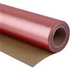 RUSPEPA Rotolo Di Carta Da Regalo - Nozioni Di Base Di Legno Ecologico Premium Ecologico - Rosa Oro Lucido Per Carta Regalo Di Compleanno, Vacanze, Matrimonio - 76 cm X 5 m