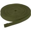DMiotech 25 Iarde 22M x 20mm Larghezza, Cinghia Nylon, Cinghia Poliestere Piatta,Reggette per Zaini Artigianali Fai da Te, Cucito, Riparazione Attrezzature Esterni, Verde Militar