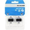 NAACOO Piastre per scarpe da bicicletta compatibili con Shimano SPD SH51 SH56 - Spin Peloton Indoor Cycling Clips & Mountain MTB Bike Bike Cleat Clips Set