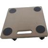 Linea Garden Friend Pedana con 4 Ruote pivottanti Altezza 8 cm, profondità 30 cm, Lunghezza 30 cm Portata Max 150 kg