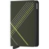 Secrid Slimwallet Lime Taglia Unica Unisex Adulti, Lime, Taglia unica, Moderno