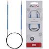 KnitPro - Ferri da Maglia per Lavorazione Circolare, in Alluminio, 100 cm x 4 mm, Blu