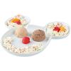 Holst Porzellan KID 001 FA1 Piatto per Uovo per Bambini, 28 x 25 cm, Porcellana