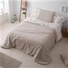 Burrito Blanco | Trapunta invernale con pelliccia | Letto da 150 cm. (+misure disponibili) | Design 439 | Colore beige (250 x 260 cm)