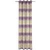 Neutex for you! Deko Trends Lavera 6236786 47 - Tenda con Occhielli, Tessuto, 245,0 x 140,0 x 245,0 cm, Colore: Bianco/Viola/Beige