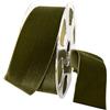 Morex Ribbon Nylvalour Swiss Velvet tessuto, 5,1 cm x 11 m, salvia profonda