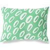 BonaMaison Petrolio Verde-Bianco Fodera per Cuscino Cotone e Copricuscini Federa per Divano Casa Soggiorno Camera da Letto Decorazione Interni ed Esterni, 45x60 Cm - Progettata e Prodotta in Turchia