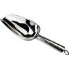 ANCLLO - Paletta per ghiaccio, in acciaio inox, 170 ml, per barbecue, farina, cibo e buffet, pala per caffè, farina, cibo, raschietto per buffet, per bar, feste, matrimoni, utensili da cucina