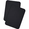 Papermane Set di biglietti bianchi DIN A5, con angoli rotondi per fai da te e fai da te, 300 g/m², carta kraft (nero, 300 g/m², 40 carte)