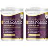 Nutravita Polvere di Collagene 1000g - Peptidi di Collagene Idrolizzato Tipo 1-100 Porzioni, confezione da 2 - Integratore di Colageno Bovino con 8 Aminoacidi - Non Aromatizzato - Collagene da Bere