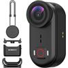 SVBONY SVGo M3 4K Mini Bodycam con Stazione di Ricarica per POV, Vlog
