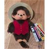 Sekiguchi Monchhichi x Netflix One Piece S2 Rufy Peluche Bambola Taglia S H 7,8...