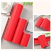 Dostear Bordo decorazione autoadesiva rimovibile per cucina bagno piastrelle adesivo per pareti autoadesiva rosso 10cm X 500cm