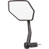 M-Wave Bicycle Mirror M-Wave Spy Space 45, For S-Pedelec (S-Bike, E-Bike), For Mounting Only Left In Handlebar End, Suitable For Inner Diameter 14.5 - 16.5 Mm And 18 - 19.5 Mm, Black, Ece Approval, Am