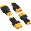YACSEJAO 2 paia di adattatori XT30 a XT60 YACSEJAO XT60 a XT30 presa presa senza cavo per RC FPV drone auto Lipo NiMH batteria caricatore ESC