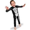 RUBIE'S Costume scheletro ingresso di gamma 3-4 anni Halloween