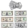 Xynqura 120 Pezzi Prop Money, Prop Money Dollari Americani, Dollari Simulati, Soldi Finti Dollari, Prop Money Copia Denaro, Soldi Del Film Dollaro, banconote false film (20 x 1$, 5$, 10$, 20$, 50$, 100$)