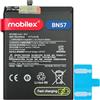MOBILEX® Batteria BN57 per Poco X3 NFC/Poco X3 Pro | Ricarica Rapida 33W | 5160mAh - OEM | Ricambio interno con adesivo | Capacità originale