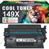 Cool Toner 149X (Con Chip) Compatibile Toner per HP LaserJet Pro 4002dn 4002dw 4002d 4002 MFP 4102fdn 4102fdw 4102dw 4102 149X 149A W1490X W1490A - Nero, Confezione da 1