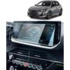 BIXUAN 208 e-208 2008 e-2008 10 pellicola protettiva per navigatore compatibile con Peugeot 508 50SW 508L i-Cockpit 2019-2024 pellicola protettiva trasparente 9H antigraffio Gla Navi