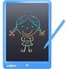 ERUW Tavoletta Grafica LCD Scrittura Colorato,Lavagna da Disegno Cancellabile Portatile Regalo Bambini,Tavoletta Grafica per Giocattolo Educativo Ragazzi/Ragazze Regali Compleanno/Natale (Blue/10 Pollici)