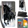 PHINIENLAND Cover per Samsung Galaxy A53 5G Case PU Pelle Custodia [Kickstand] [Chiusura magnetica] [Slot per Schede], Portafoglio Flip Custodia per Samsung A53 5G,Neve